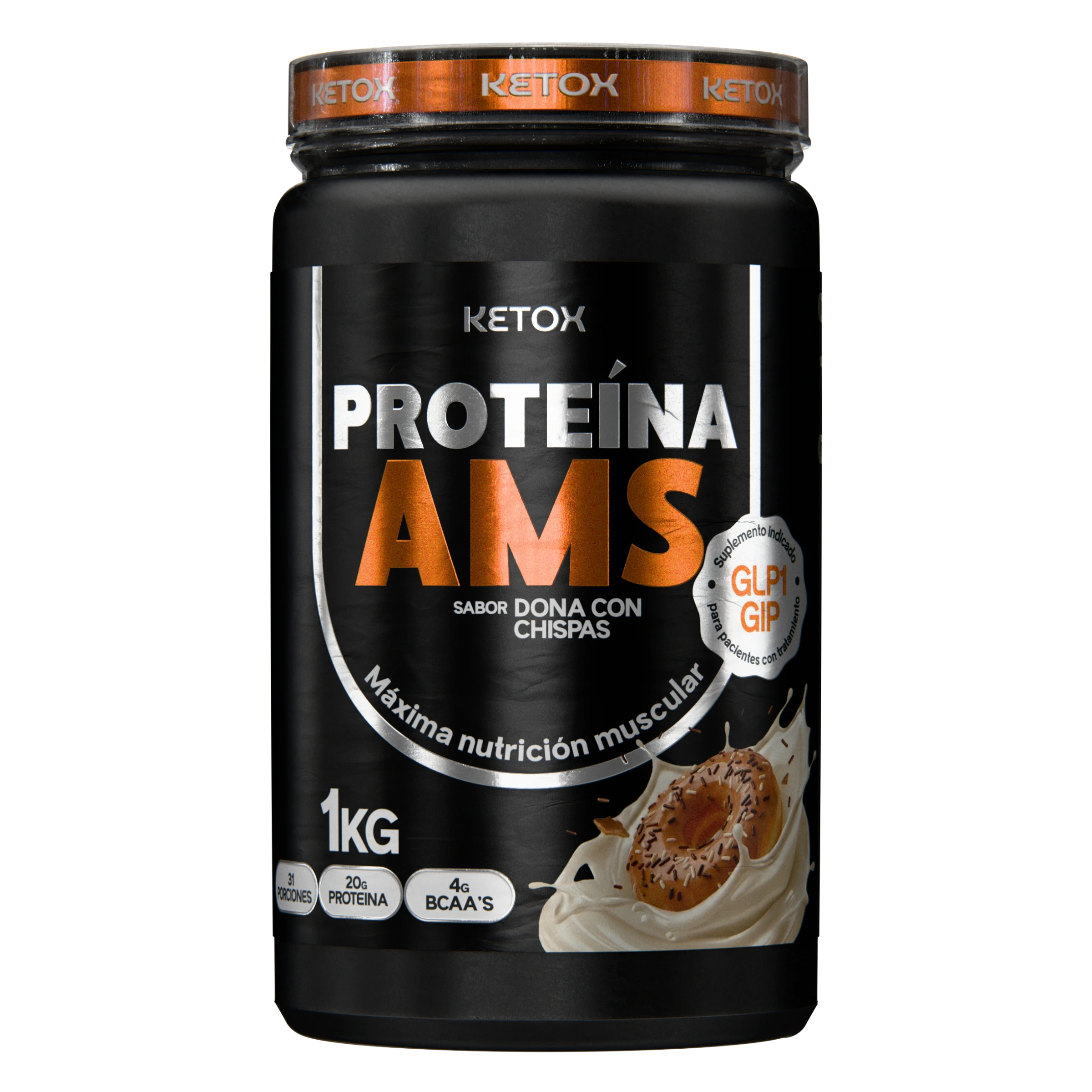 PROTEÍNA AMS - DONA CON CHISPAS