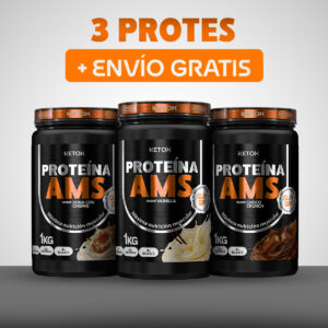 3 PROTEÍNAS AMS + ENVÍO GRATIS